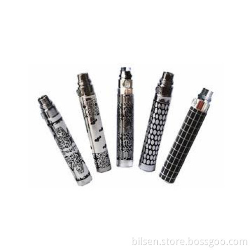 Fashionable Artwork Electronic Cigarette EGO K Battery,650/900/1100mAh